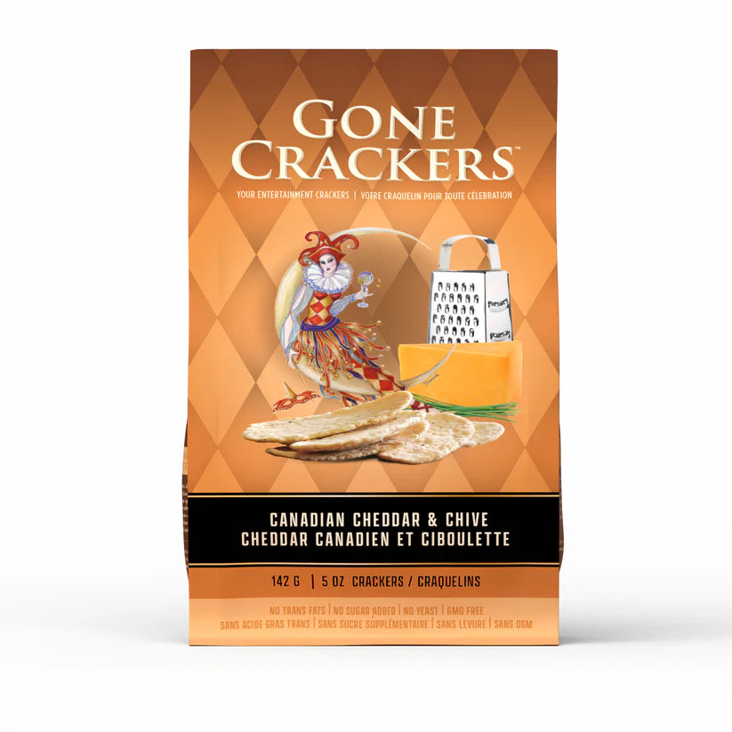 Canadian Cheddar & Chive Crackers
