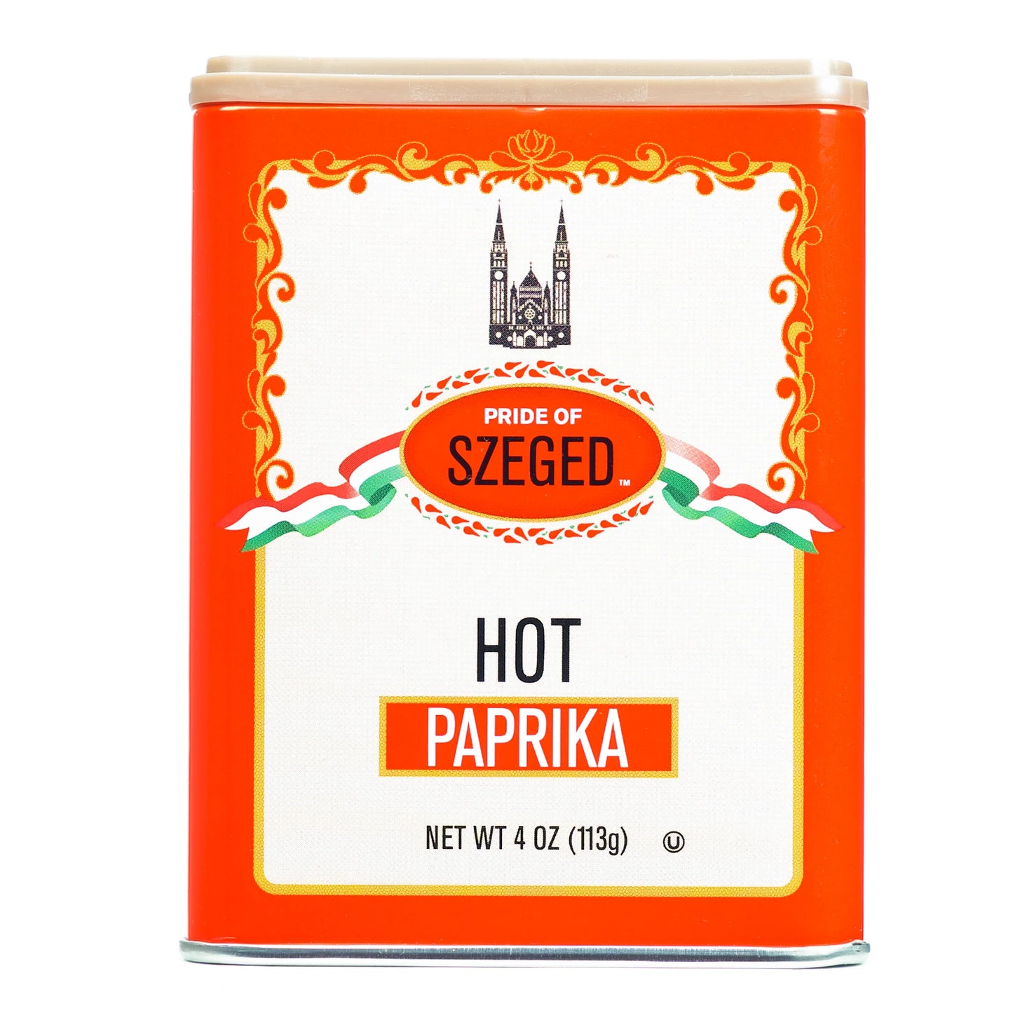 Szeged | Pride of Szeged Hot Paprika Powder | 4 oz | Gourmet Spice | 1-Pack