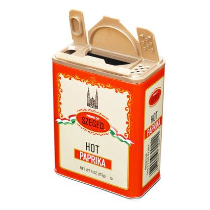 Szeged | Pride of Szeged Hot Paprika Powder | 4 oz | Gourmet Spice | 1-Pack