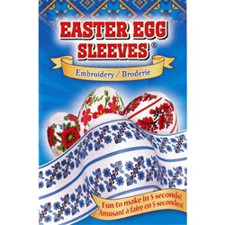 Easter Egg Sleeves - Embroidery Design II - Set of 7