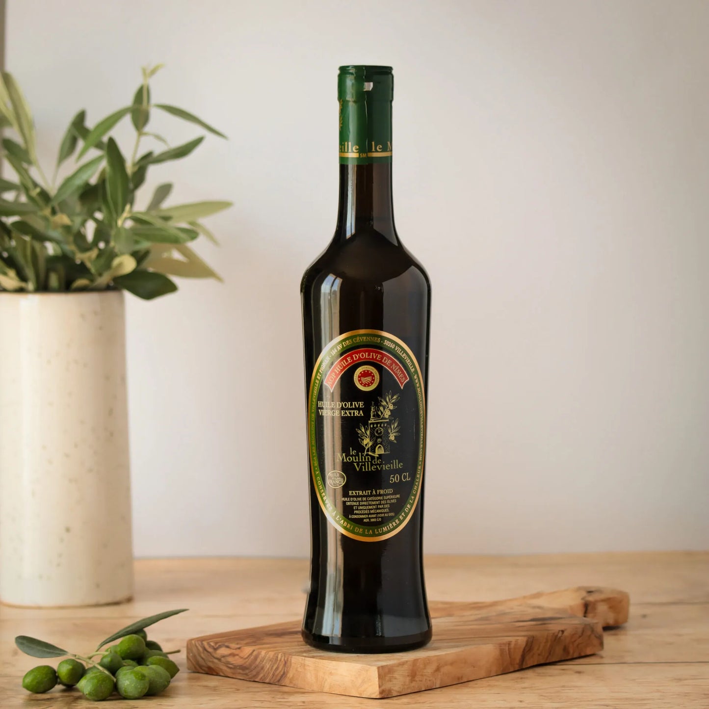 Nîmes PDO Olive Oil, 50cl Glass Bottle