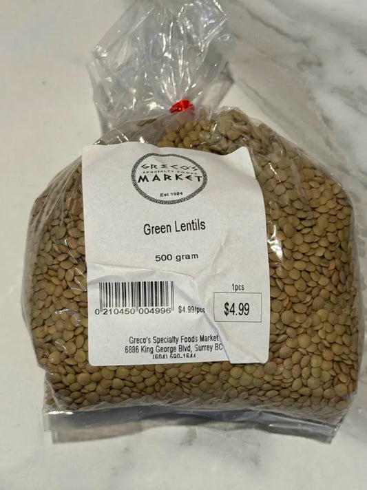 Green Lentils, 500g