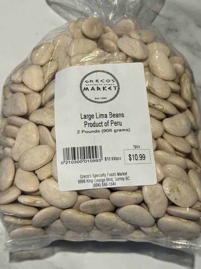 Large Lima Beans Product of Peru, 2 lbs