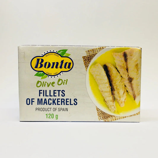 Bonta Fillets of Mackerels In Olive Oil (120g)
