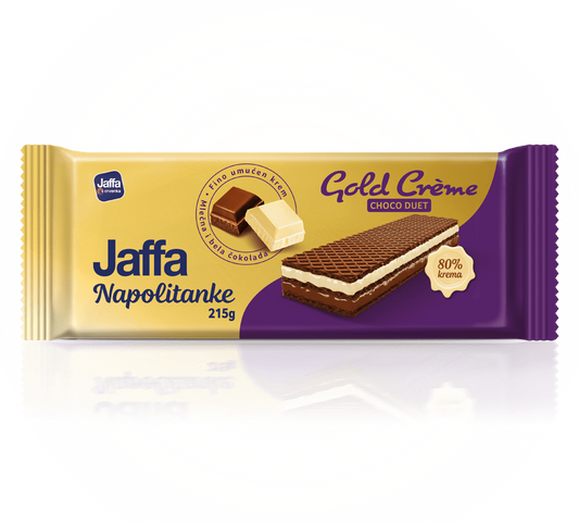 Jaffa Wafers Gold Crème Choco Duet