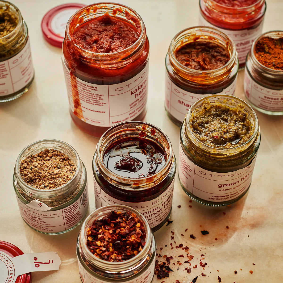 Kalamata Olive and Harissa Sauce