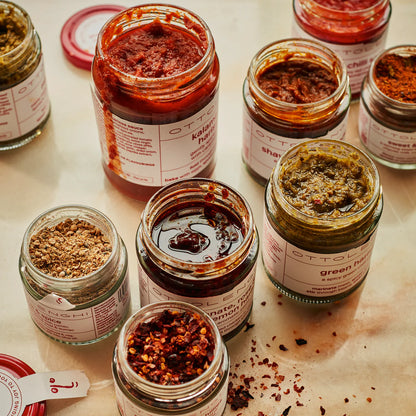 Kalamata Olive and Harissa Sauce