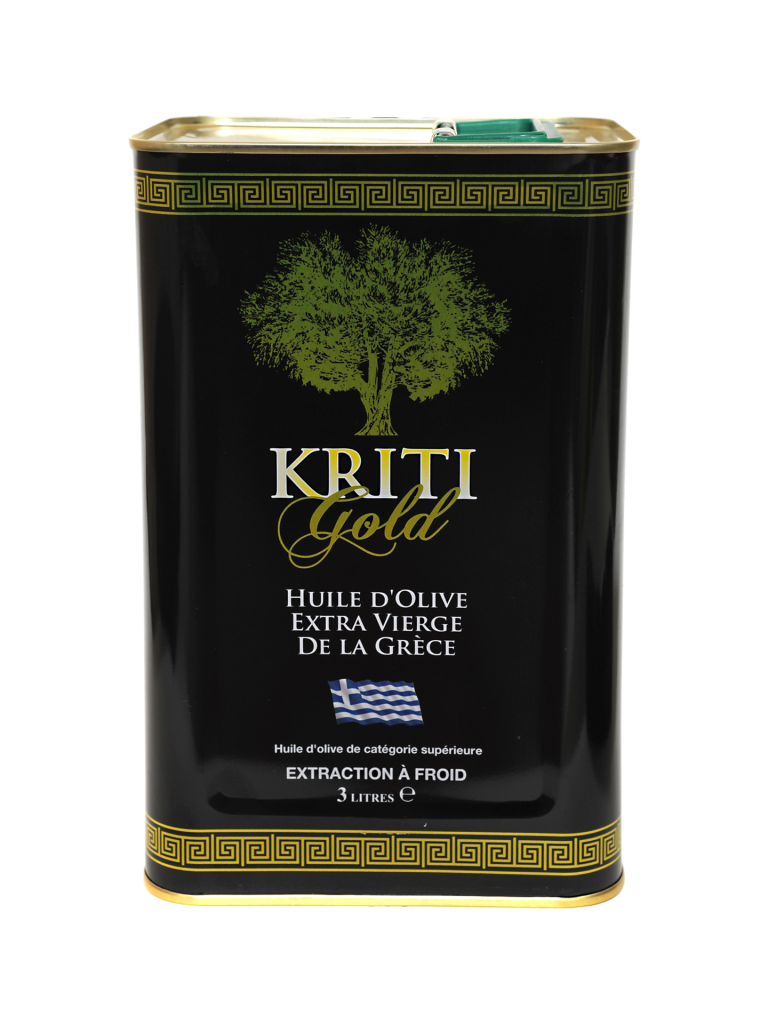 KRITI GOLD EXTRA VIRGIN OLIVE OIL 3L