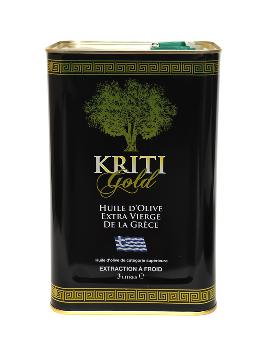KRITI GOLD EXTRA VIRGIN OLIVE OIL 3L