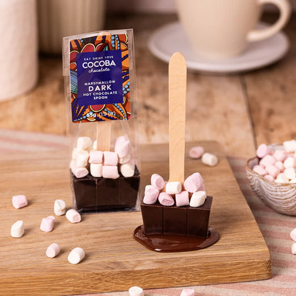 Marshmallow Dark Hot Chocolate Spoon
