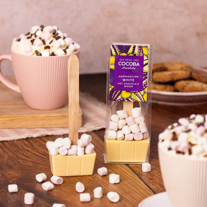 Marshmallow White Hot Chocolate Spoon