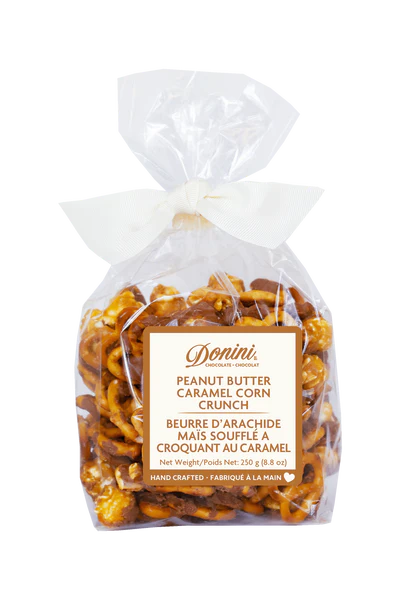 Chocolate Popcorn Peanut Butter Caramel Corn Crunch
