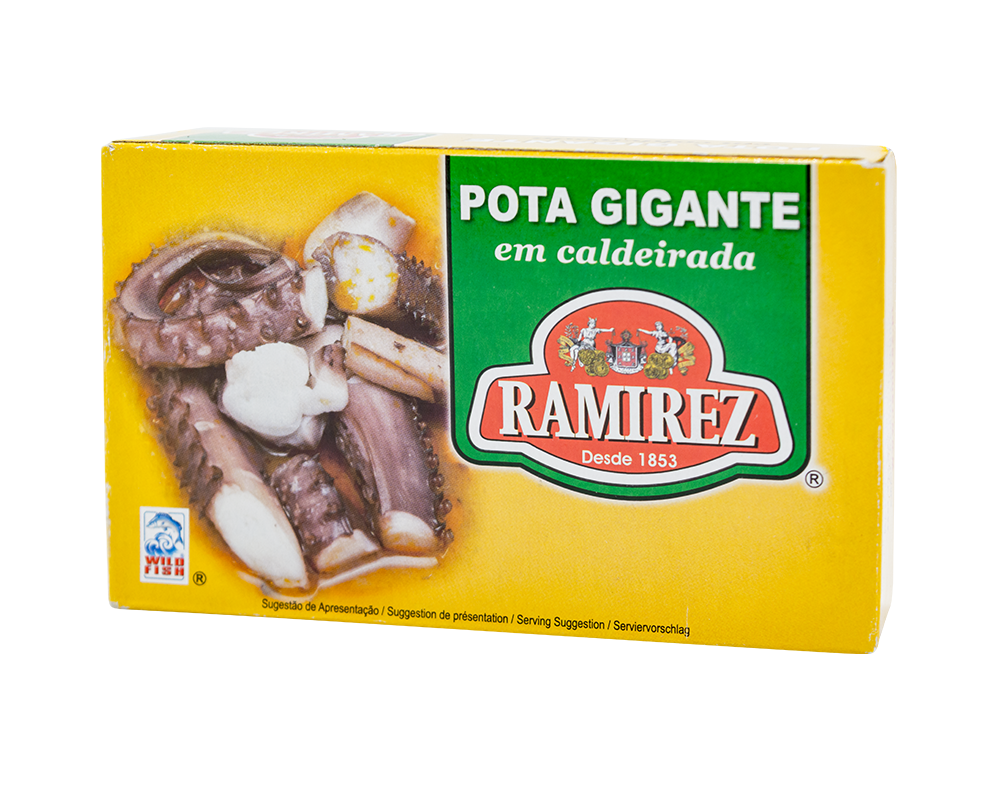 Ramirez giant squid with ragout sauce, 120 g