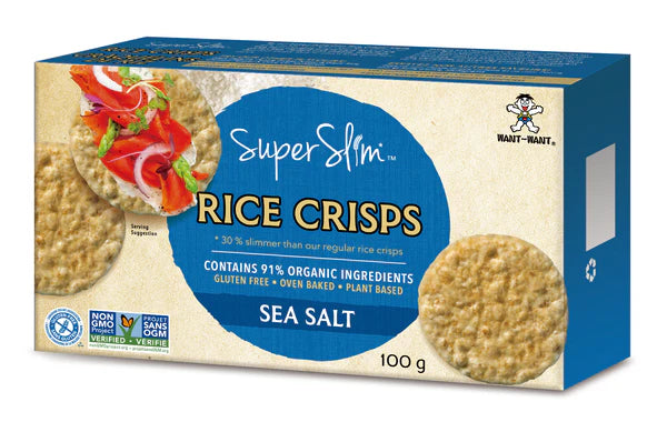 Sea Salt SuperSlim Rice Crisps