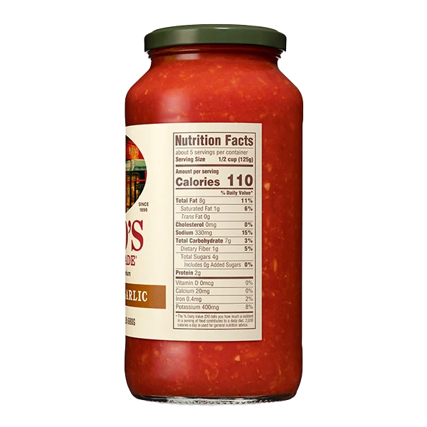 Rao's Specialty Foods  Rao's Homemade Roasted Garlic Sauce