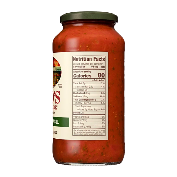 Rao's Specialty Foods  Rao's Homemade Tomato Basil Sauce