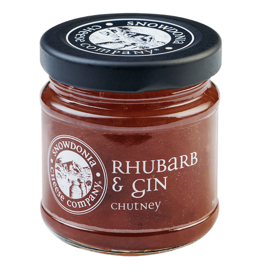 Snowdonia Rhubarb & Gin Chutney 114g