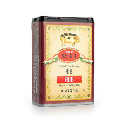Szeged | Pride of Szeged Rib Rub | 5 oz | Mixed Spices & Seasonings | BBQ essential