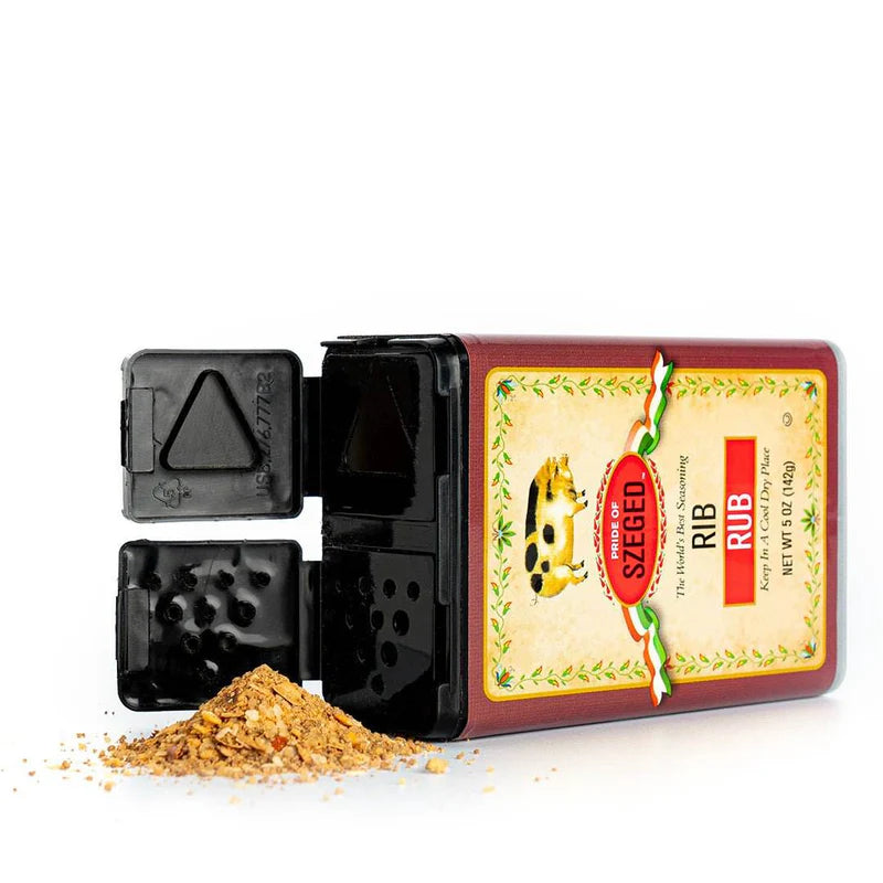 Szeged | Pride of Szeged Rib Rub | 5 oz | Mixed Spices & Seasonings | BBQ essential