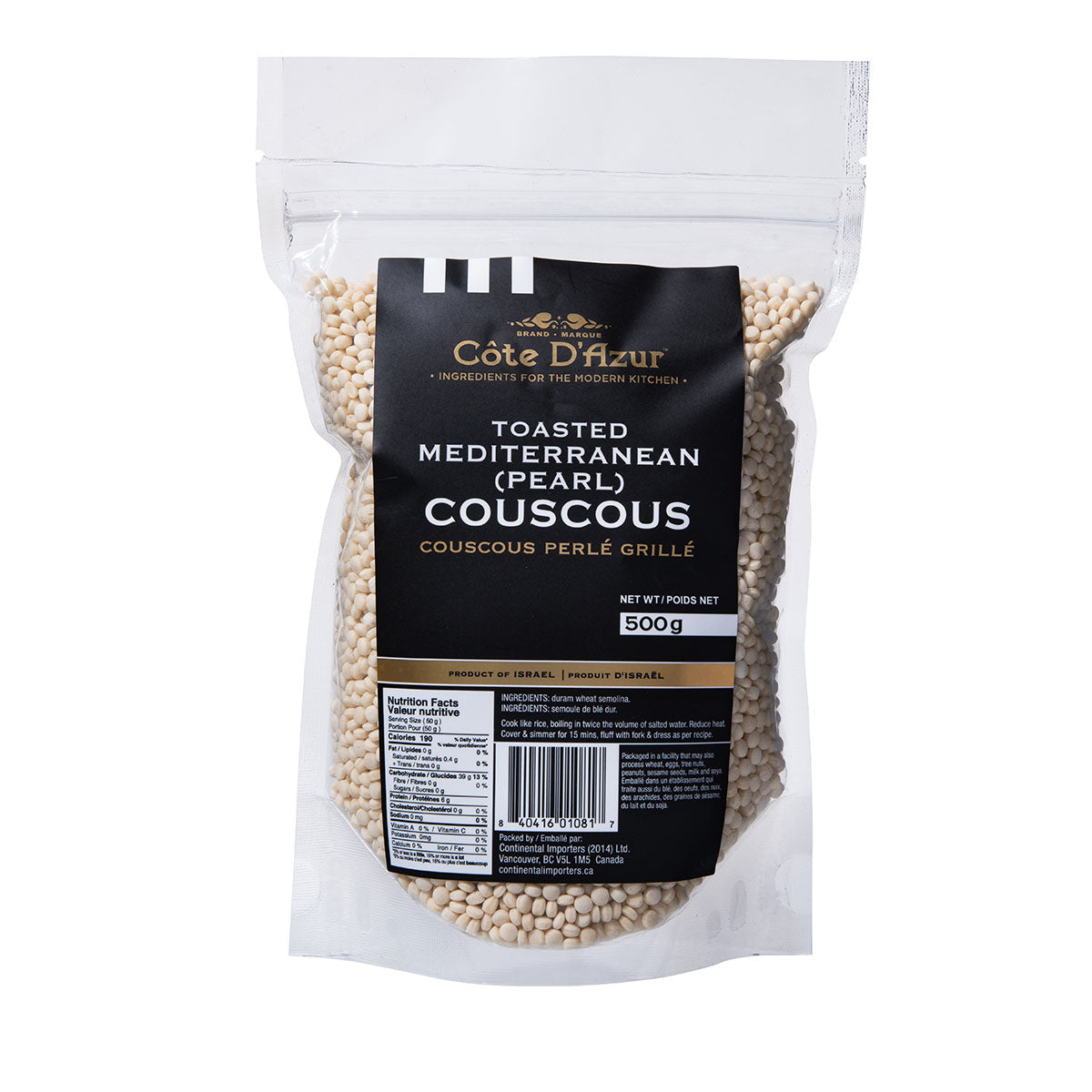 Toasted Mediterranean Couscous