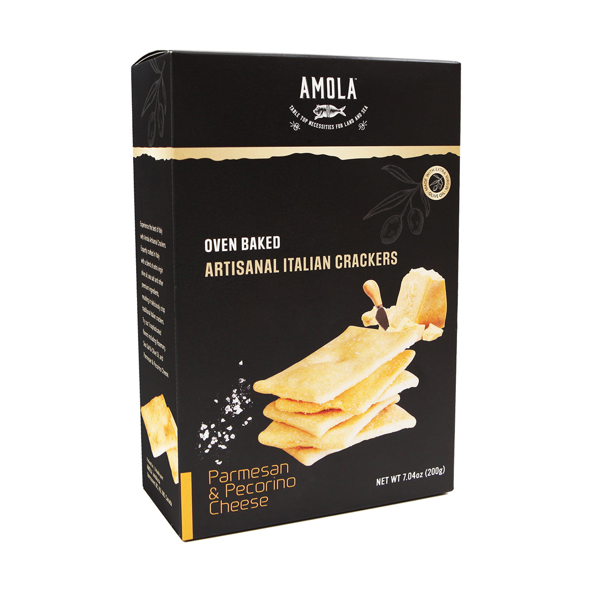 Artisanal Italian Crackers – Parmesan & Pecorino Cheese