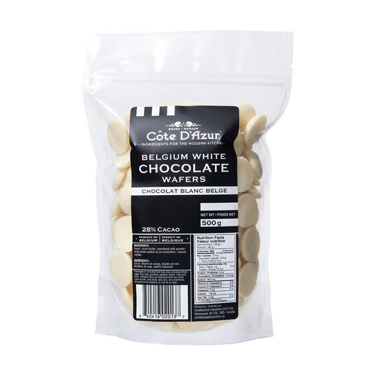 Belgium White Chocolate Wafers