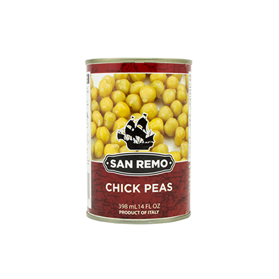 SAN REMO CHICK PEAS E/O14oz