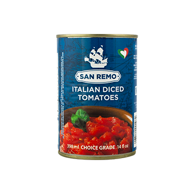 SAN REMO ITALIAN DICED TOMATOES