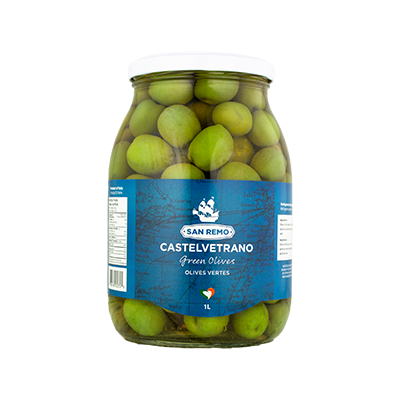 SAN REMO CASTELVETRANO OLIVES