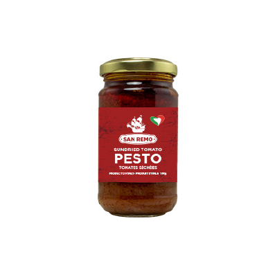 SAN REMO SUNDRIED TOMATO PESTO