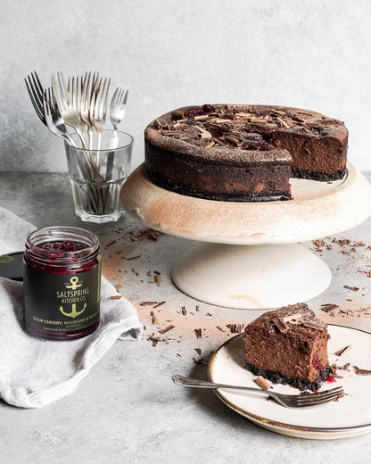 Sour Cherry, Rhubarb & Rosemary Spread