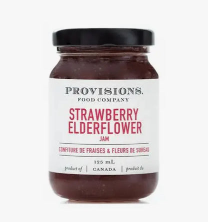 Provisions Food Co. Strawberry Elderflower Jam