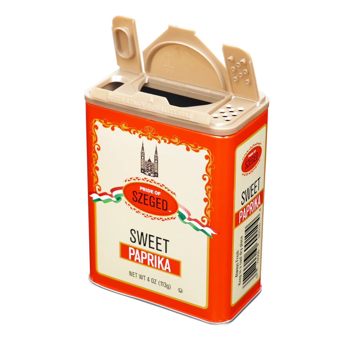 Szeged | Pride of Szeged Sweet Paprika Powder | 4 oz | Gourmet Spice | 1-Pack