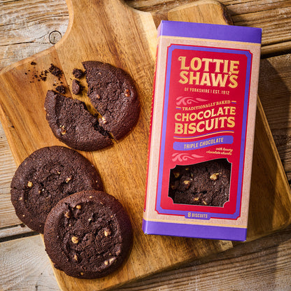 Triple Chocolate Biscuits
