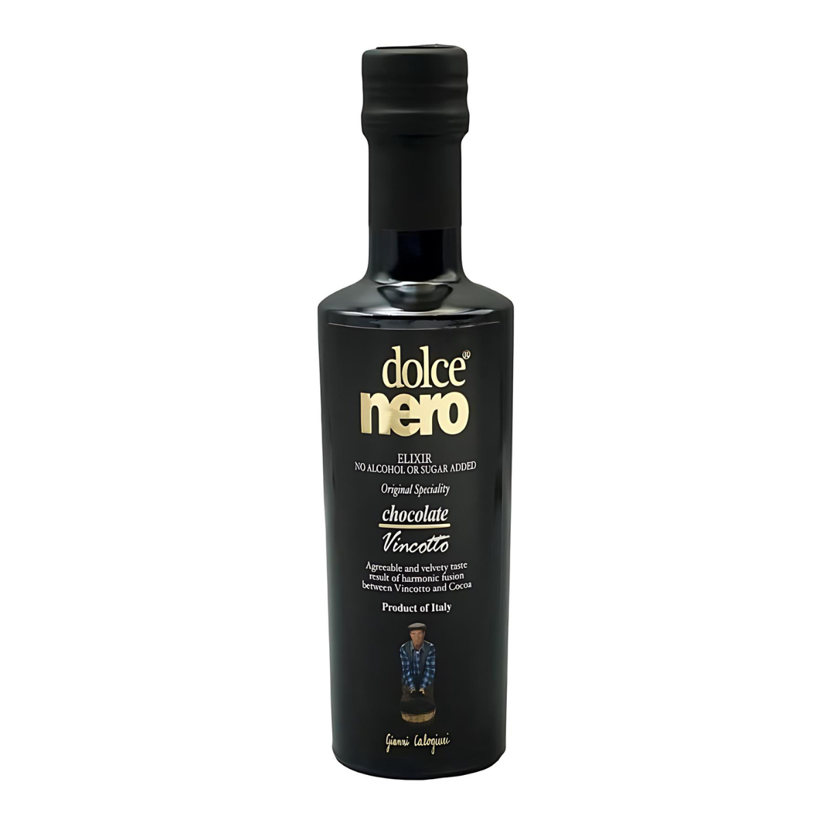 Gianni Calogiuri Dolce Nero Vincotto – Non-Alcoholic Chocolate Condiment (250 ml)