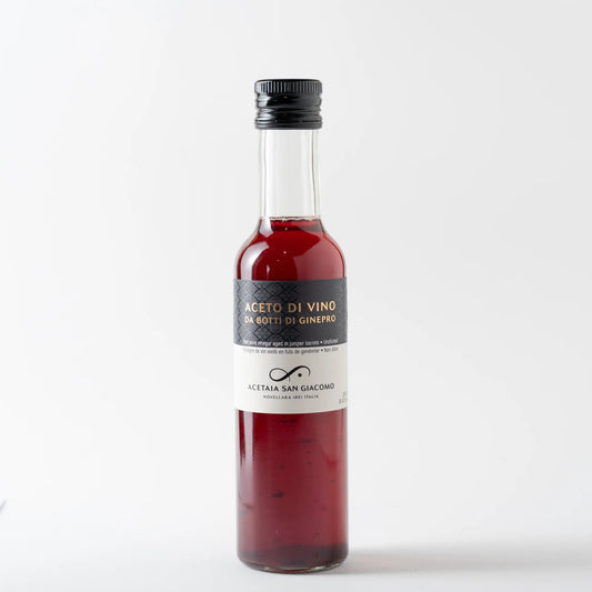 Wine vinegar from juniper barrels - Exclusive to Acetaia San Giacomo