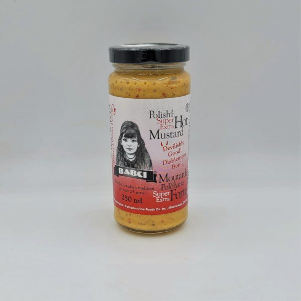 BABCI Super Extra Hot Mustard, 250ml
