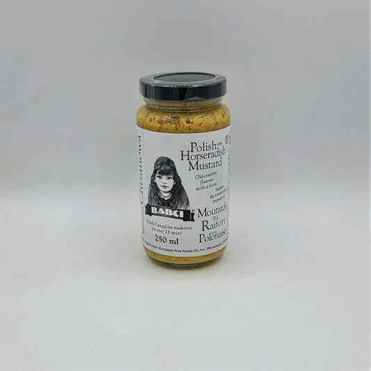 BABCI Mustard with Horseradish, 250ml