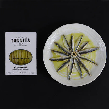 Yurrita "Boquerones" White Anchovies in Extra Virgin Olive Oil 90g tray