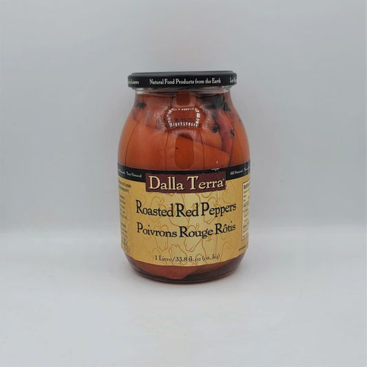 Dalla Terra Roasted Red Peppers, 1L