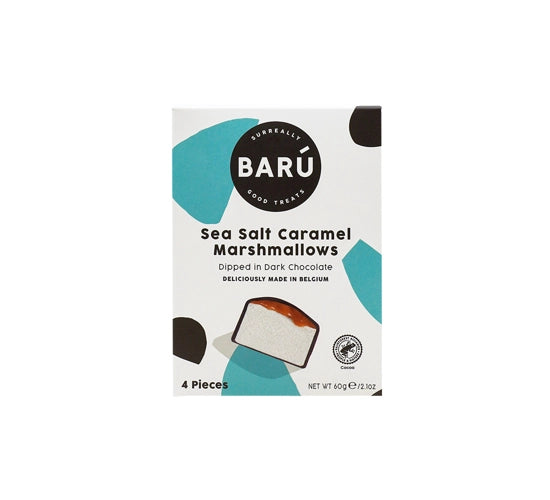 Dark Chocolate & Sea Salt Caramel Marshmallows 60g