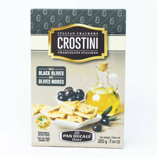PAN DUCALE Crostini With Black Olives