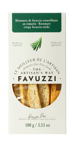 Rosemary crispy focaccia sticks