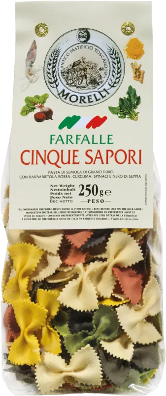 5 TASTES FARFALLE