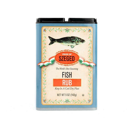 Szeged | Pride of Szeged Fish Rub| 5oz| Mixed Spices & Seasonings | Flavorful crust