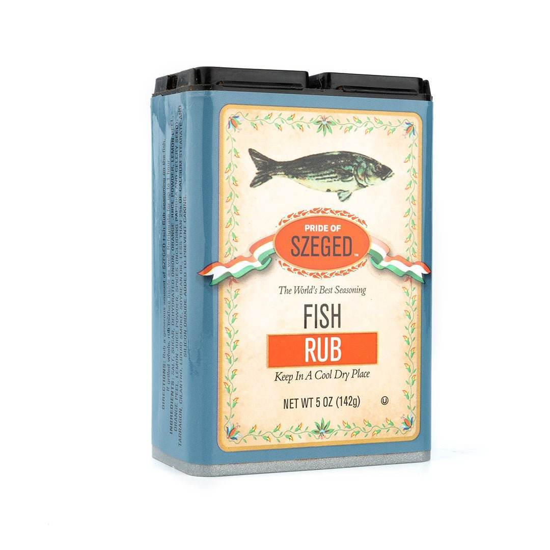 Szeged | Pride of Szeged Fish Rub| 5oz| Mixed Spices & Seasonings | Flavorful crust