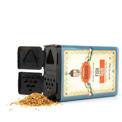 Szeged | Pride of Szeged Fish Rub| 5oz| Mixed Spices & Seasonings | Flavorful crust