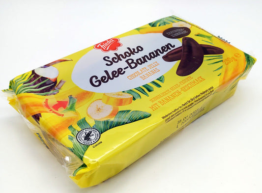 Friedel Schoko Gelee Bananen - Chocolate Jelly Bananas (250g)