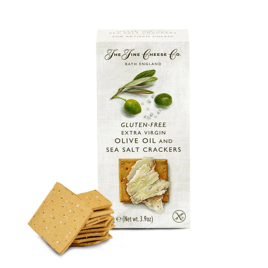 Gluten-Free Extra Virgin Olive Oil and Sea Salt Crackers