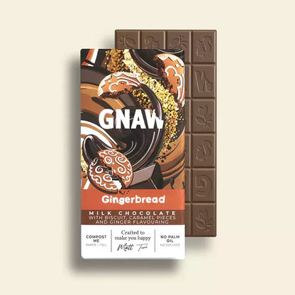 Gingerbread Milk Chocolate Bar